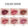 Comercio Exterior Transfronterizo Aceite para Labios Hecho a Mano DIY Brillo de Labios Producto Semi-Terminado Hidratante Perlado Shimmer Brillo de Labios Multicolor con Sabor a Fruta