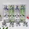 Caneta Gel Nova Tendência Panda Scooter, Caneta Criativa de Alta Estética, Brinquedo Fofo de Alívio de Estresse para Ponta do Dedo, Brinquedo da Moda