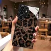Estampado de Leopardo Marrón Adecuado para Funda de Teléfono Móvil Samsung S20+ S25Ultra Clásico S24Plus Moda S23 Cubierta Protectora 21