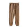 Calças de moletom pesadas masculinas de algodão chinês calças casuais versáteis primavera e outono calças com amarração no tornozelo calças esportivas com cordão igual para homens e mulheres atacado