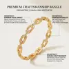 Pulseiras de Festa de Novo Estilo Transfronteiriças de Alta Qualidade para Senhoras, Joias Versáteis de Luxo Leve para o Dia a Dia, Pulseiras Empilháveis da Moda Atacado