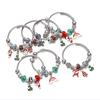 Pulsera de Dibujos Animados de la Familia Pan Más Vendida de Amazon Este Año Pulsera de la Vida para Mejor Amigo Regalo de Navidad Traje de Pulsera DIY
