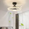 Luminária Ventilador Invisível 2025 Nova Casa Tudo-em-Um Luminária Ventilador Luxo Acessível Sala de Estar e Restaurante Ventilador de Teto Ice Crack