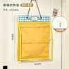 Produto acabado com contas pendurado na parede armazenamento bolsa protetora à prova de poeira pingente chaveiro suporte de exibição organizador de compartimentos bolsa de armazenamento atrás da porta