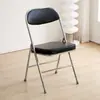 Silla Plegable para Uso en Casa, Silla Simple con Respaldo para Entrenamiento y Reuniones, Silla Portátil para Dormitorio, Alquiler de Eventos, Ocio y Uso en Oficina