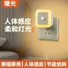 Sensor Infravermelho Humano Plug-in 220V Banheiro Economia de Energia Quarto Inteligente Corredor Luz Noturna 110V Luz Noturna