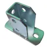 Conector de Base Abierta de Acero en Forma de C, Soporte Antisismo, Pie Galvanizado sin Soldadura, Pilar para Panel Solar Fotovoltaico
