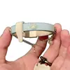 Pulsera Personalizada Creativa de Pata de Gato y Pata de Perro con Cadena de Borla y Diseño de Esmalte, Pulsera de Pareja de Moda Dulce y Genial