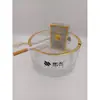 Mesa de Centro para Sala de Xadrez e Cartas, Chaleira a Água por Pressão de Ar, Acessórios para Máquina de Mahjong, Chaleira a Água por Pressão de Ar para Mesa de Mahjong, Chaleira Térmica Vermelha Escovada