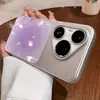 Adecuado para Funda de Teléfono Móvil Huawei P90Promax, Mate80 con Tacto de Piel Pulverizado con Aceite Funda de Cuero de Cobertura Total Xiaomi 17 con Polvo de Brillo