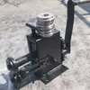 Máquina manual de dobrar bordas, máquina de isolamento e crimpagem de chapas metálicas, máquina de costura, máquina de nervurar e de prensar tambores em aço inoxidável, máquina integrada de gravação e dobrar bordas