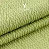 Tela de Flores de Algodón Imitación Tres Hilos 210g Poliéster Spandex Elástico Textura Primavera y Verano Tela para Vestido Camisola de Mujer
