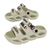 Pantuflas de Verano para Hombre para Uso Exterior y Conducir, Pantuflas Deportivas para Hombre con Tacto Suave, Sandalias de Playa que No Huelen a Pies