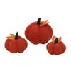 Tela de pana nueva transfronteriza Relleno de algodón PP Adornos de calabaza para el Festival de Acción de Gracias y la Cosecha Atrezzo para la decoración del lugar