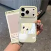 Funda de teléfono linda para iPhone 18 Pro Max con estampado de lunares y temática de otoño, Apple 17 colorblock, resistente a caídas, funda suave para iPhone 15