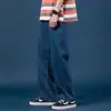 Pantalones Vaqueros Nuevos para Hombres Adolescentes High Street Pierna Recta Sueltos Modernos Casuales Largos para Hombre con Caída