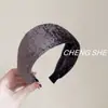 Diadema Ancha de Terciopelo 2025 Otoño e Invierno Para Lavarse la Cara Diadema para el Cabello Pinza de Lujo Ligero Tacto de Felpa Accesorio para el Cabello Versátil y Suave