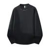 Sudadera Nueva de Otoño 2026 para Hombre con Bordado Americano Tridimensional de Alta Resistencia, Cuello Redondo, Sudadera Casual de Manga Larga para Hombre