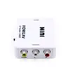 Convertidor HD HDMI a 2AV para caja decodificadora de red TV antigua, transferencia HDMI a AV, compatible con 1080P