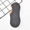 Meias Femininas de Verão Cor Lisa Baixas, Meias Curtas Invisíveis Antiderrapantes de Silicone, Meias Cano Baixo Tendência para Primavera e Outono, Absorventes de Suor e Resistentes a Odores para Mulheres