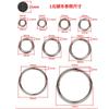 Accesorios de hardware para bolsos, hebilla de aro, aro de resorte abierto, bolso, cinturón, hebilla de bolso, accesorios, hebilla de metal, aro desmontable