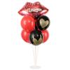Balão de festa de aniversário mesa decoração flutuante cena layout abertura criativo romântico ar flutuante suporte coluna flutuante