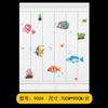 Papel Pintado Autoadhesivo Dormitorio Cálido Estéreo 3D Habitación Infantil Pegatinas de Pared Anticolisión Papel de Espuma Tipo Ladrillo Impermeable y a Prueba de Humedad Dibujos Animados Shihai