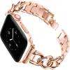 Adequado para Pulseira de Apple Watch Corrente de Jeans de Linha Única Pulseira de Relógio de Metal Iwatch11-1 Geração Se Pulseira em Estoque
