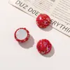 Atmosfera Colorida Estilo Japonês Pelúcia Botão Meio Pílula Espesso Acessório de Cabelo DIY Broche Flor de Sapato Bolsa Peças de Acessório para Roupa