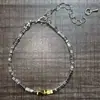 Pulsera de Plata de Lujo Ligero Estilo Coreano de Alta Gama para Mujer, Estilo Minimalista, Pulsera Antiestática de Otoño e Invierno, Joyería de Piedra Negra, Dropshipping
