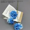 Flores Artificiales Azules Ramo Materiales para Decoración de Escena de Boda, Rosas Azules para Arreglo de Piso de Salón de Bodas y Flores Decorativas