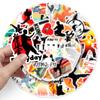 50 Kung Fu Graffiti Adesivos Personalizados Cross-border Chinese Cool Creative Decorativo Telefone Shell Bagagem Adesivos