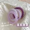 Chica Coreana ~ alta calidad Uva Coco Ola Punto de Onda Cuerda de Teléfono Anillo para el Cabello Cuerda para el Cabello Fresca de Verano Cuerda Dulce para el Cabello