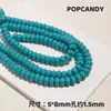 Contas de Ábaco, Contas Espaçadoras de Vidro Colorido com Furo Reto, Pulseira, Colar, Pingente de Carro, Acessórios de Joias Artesanais Multicor, Decoração com Contas de Material