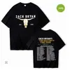 Camiseta Masculina de Manga Curta Estampada com Novo Design de Verão, Gola Redonda, Moda Casual Solta, Tops Masculinos