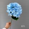 Simulación de boda Flor Caramelo hortensia hortensia individual grande flor falsa boda auditorio camino flor fondo hortensia decorativa
