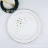 Servilletas de Papel Estampadas en Oro al por Mayor por Fabricante, 20 Hojas, Servilletas Desechables para Restaurantes Occidentales, Uso Comercial, Decoraciones para Fiestas Navideñas
