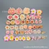 46 Cabeças de Peônia e Hortênsia Rosa Champagne de Simulação de Alta Qualidade Bolsa de Materiais para DIY de Presilha de Cabelo Argola de Cabelo Flor de Lapela Buquê de Flores