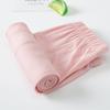 Pantalones de Hielo y Seda para Niñas 2024 Primavera Pantalones Deportivos Casuales Pantalones a Cuadros con Puño Elástico Pantalones Anti-Mosquitos para Niños