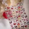 Cyansea Colección Popular Linda Transfronteriza Sanrio Kitty My Melody Kuromi Cinnamoroll Pegatinas Decorativas