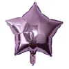 Globos de Papel Aluminio en Forma de Corazón de 18 Pulgadas, Platos de Estrella de Cinco Puntas, Decoración de Boda, Habitación de Boda, Globos de Decoración para Fiesta de Cumpleaños al por Mayor