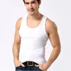 Colete Modal Masculino Gola Redonda Esportivo Costas Largas Colete Justo Cor Sólida Colete Masculino Atacado
