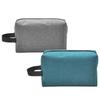 Bolsa de Cosméticos Simple de Viaje Personalizada Color Sólido para Hombre Poliéster Impermeable Bolsa de Lavado Transfronteriza Amazon Bolsa de Almacenamiento para Mujer