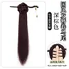 Novo Grampo de Cabelo Peruca Estilo Chinês para Mulheres, Rabo de Cavalo Estilo Antigo, Trança Lateral Hanfu, Leve Estilo Chinês Cheongsam, Garra de Cabelo Trança Falsa