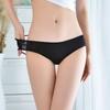 Proveedor Tmall Encaje Puro Deseo Ribete Hueco Tira Fina Cruzada Sexy Malla Transpirable Calzones para Mujer 6651