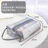 Bolsa de Malha Preta de Nylon para Artigos de Higiene Pessoal Bolsa de Armazenamento Portátil Bolsa de Armazenamento de Batom e Maquiagem Simples Bolsa de Armazenamento de Viagem para Maquiagem