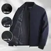 Nuevas Chaquetas Finas de Primavera para Hombres de Mediana Edad, Chaquetas Holgadas para Papá, Ropa Casual para Hombres de Mediana Edad y Mayores, para Hombres