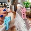 Selador de Sacos Venda Quente Transfronteiriça em Formato de Gato Clipe de Vedação em Formato de Gato Impresso em 3D