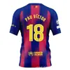 2526 Camiseta de Fútbol Local Barcelona Número 10 Yamal Lewandowski Pedro Versión Fan Número Impreso Al por Mayor