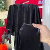 Fábrica directa de tela de terciopelo dorado para bodas ahora tela de terciopelo grueso para mesa de conferencias mantel al por mayor
